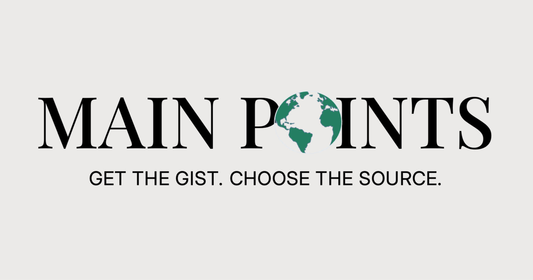 Main Points News Main Points News Myron Manns